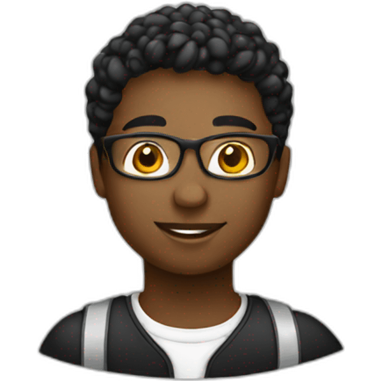 student black emoji