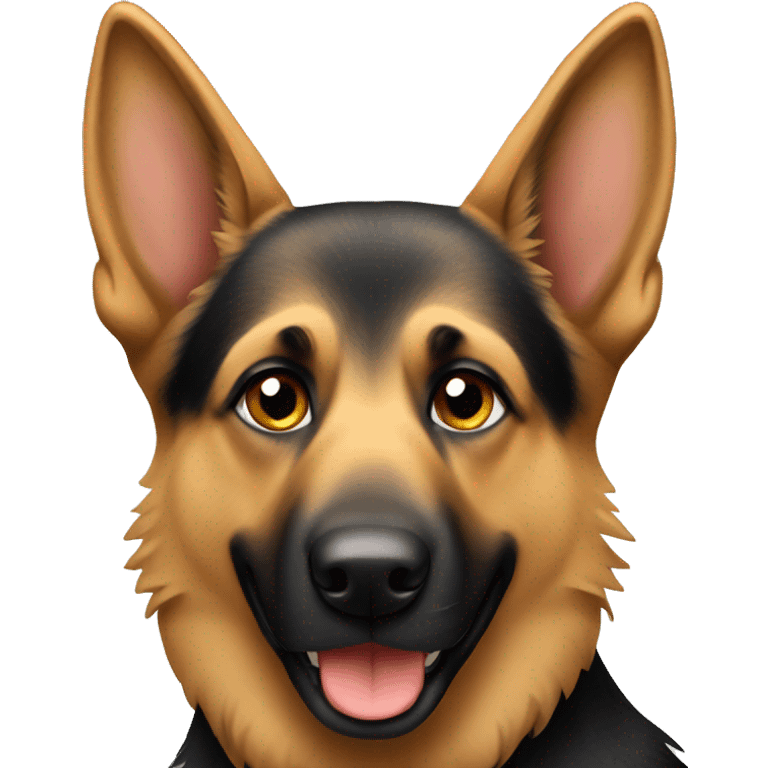 German Shepard dog emoji