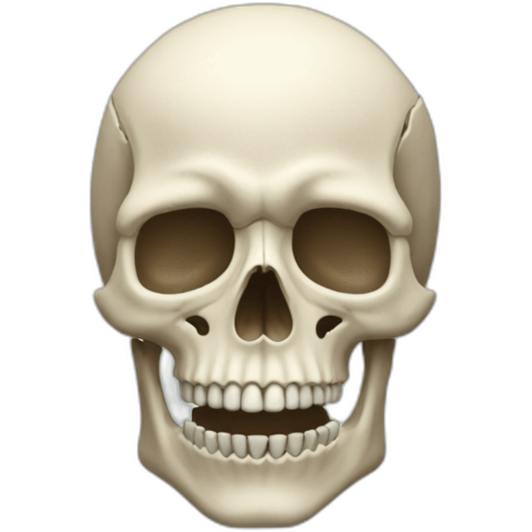 Head skeleton emoji