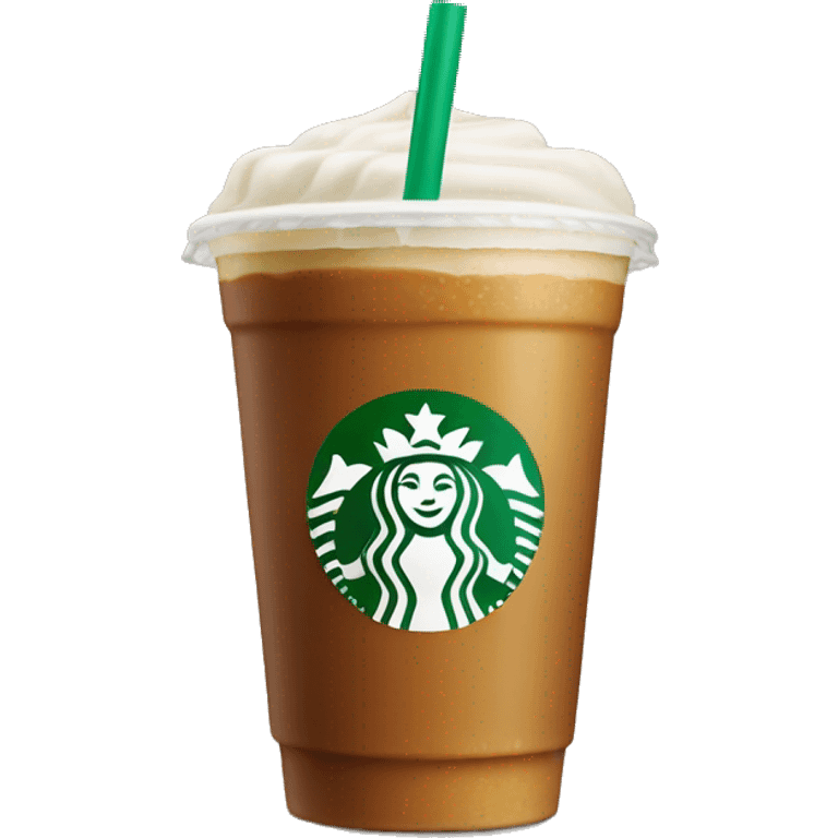 caramel starbucks drink  emoji