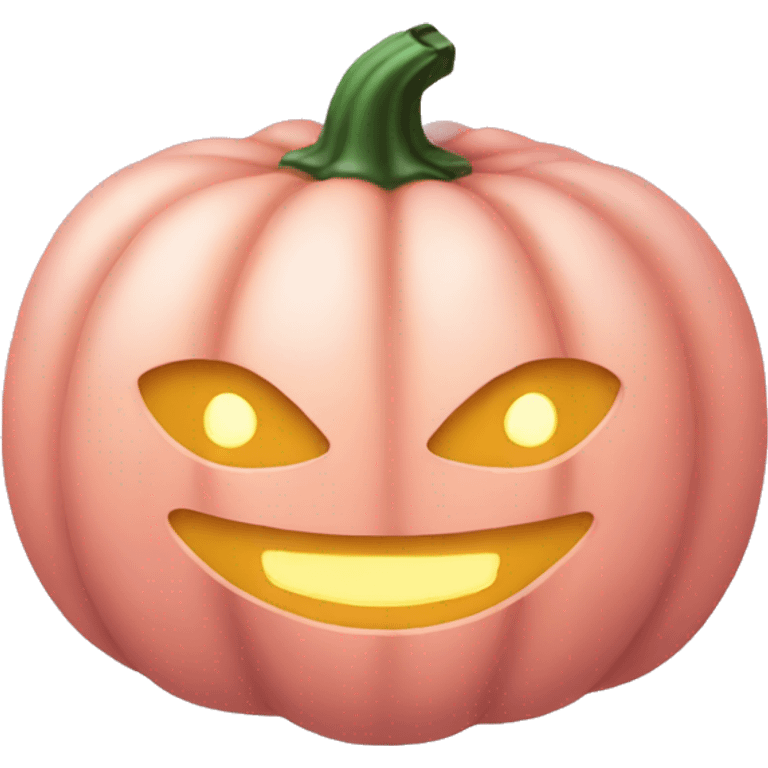 Light pink Pumpkin  emoji