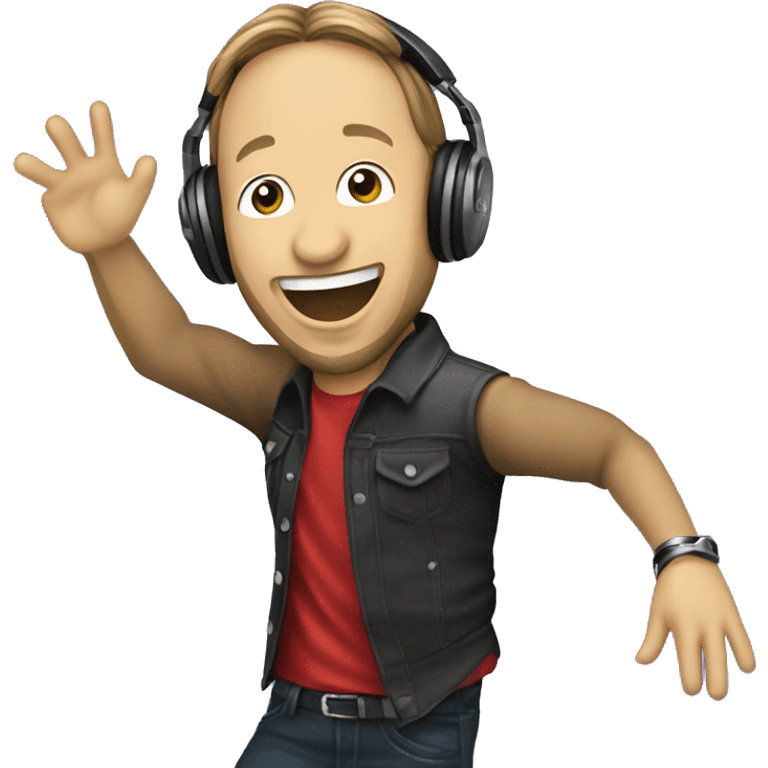 DJ bObo dancing emoji