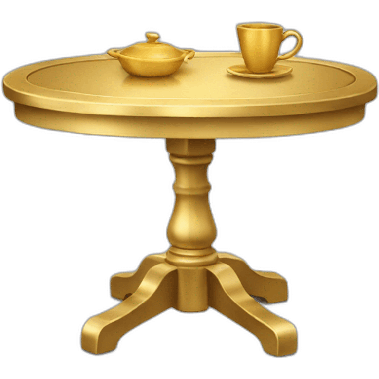 playful-gold-table emoji