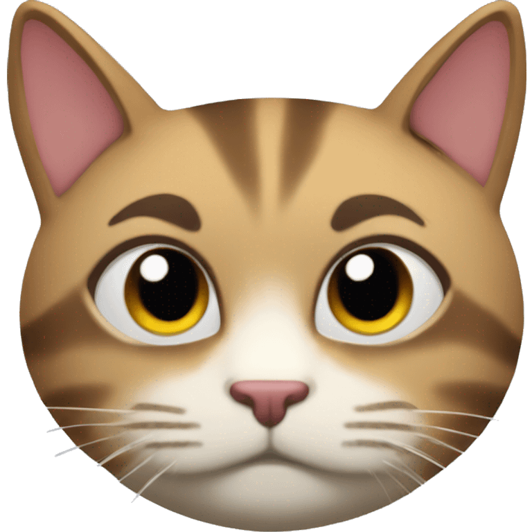 Roblox character as the cat face emoji emoji