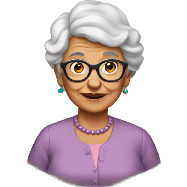 Gen z grandma emoji