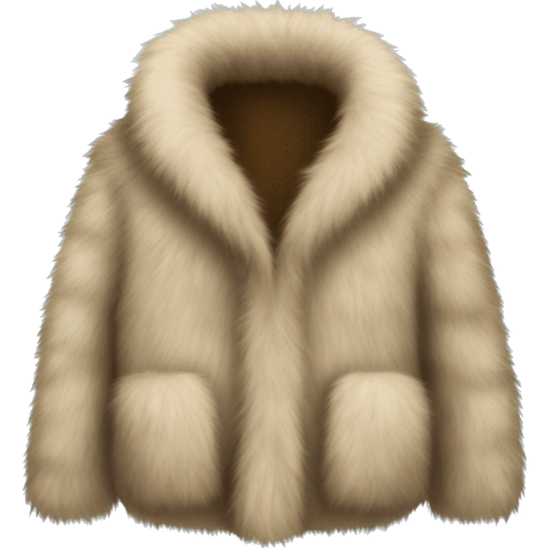 Fur coat  emoji