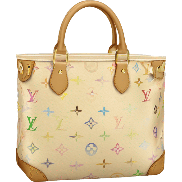 beige louis vuitton tote emoji