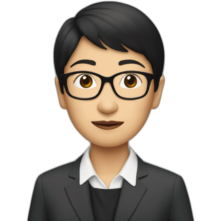 Maria Ressa answering interview emoji