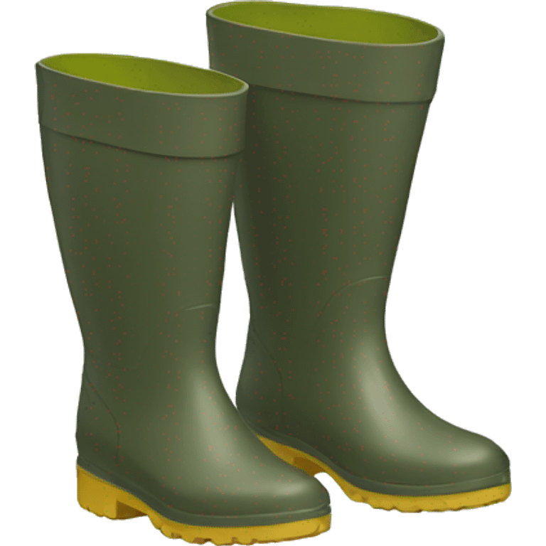 Rain boots emoji