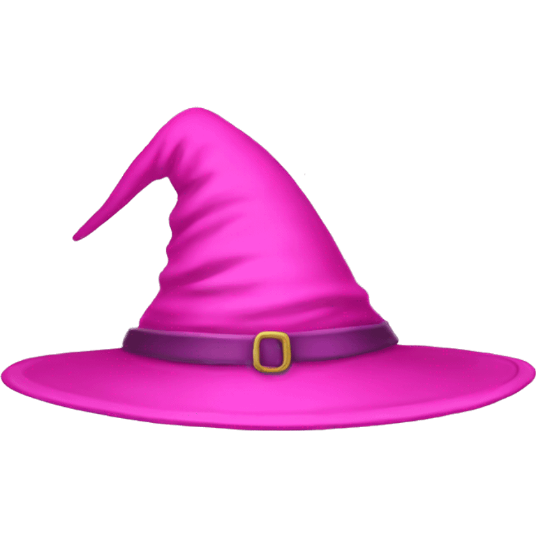 pink witch hat emoji