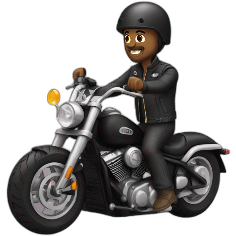 Biker emoji