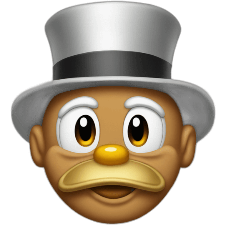 Scrooge McDuck emoji