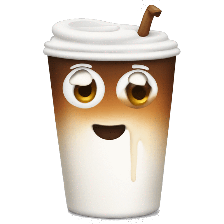 Hot coffey with Milk form emoji