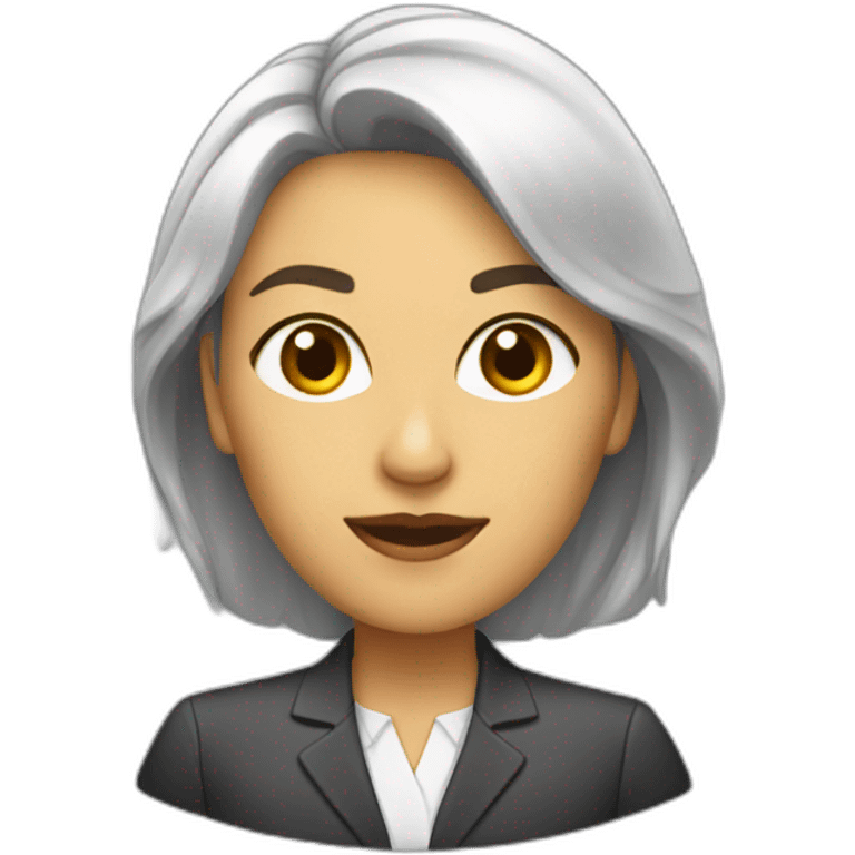 mujer ejecutiva emoji