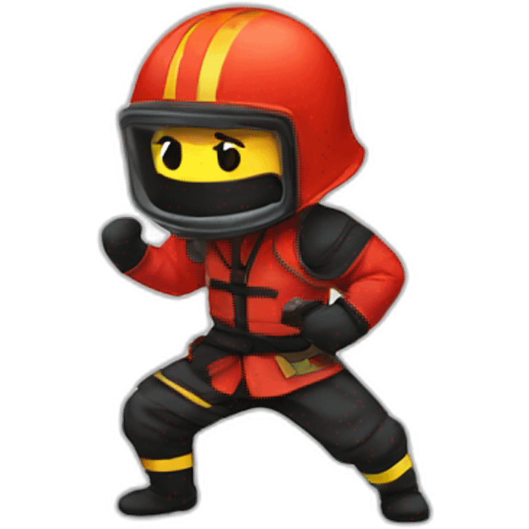 ninja bombero emoji