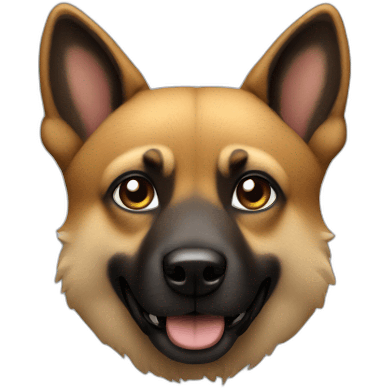 Police dog emoji