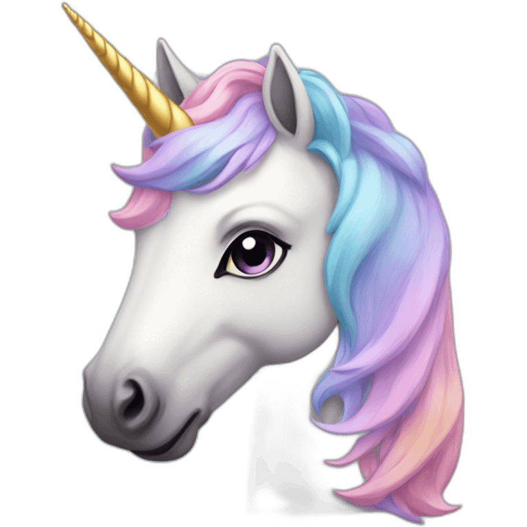 pastelcolor-rainbow-unicorn emoji