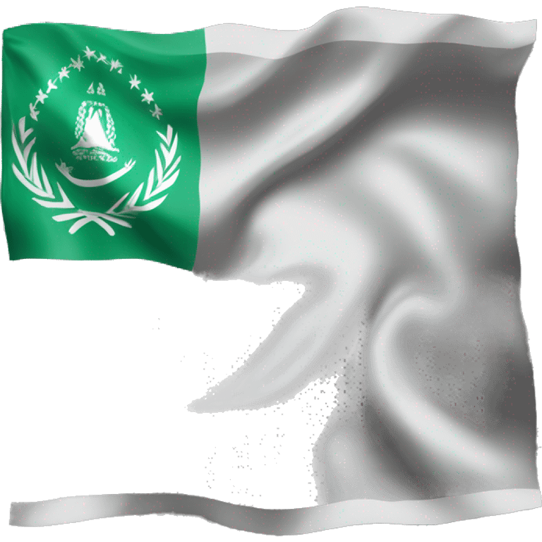 Generate new Afghanistan white flag emoji