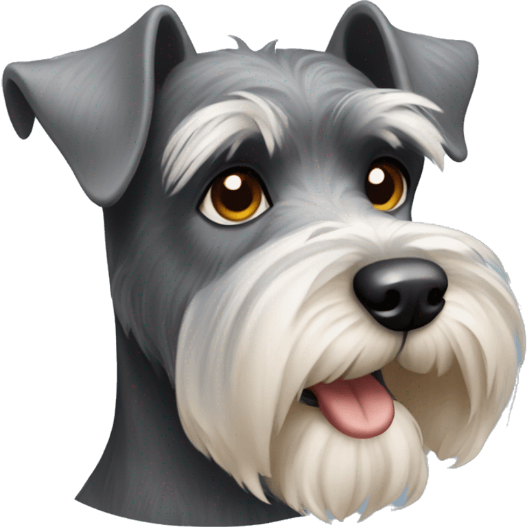 schnauzer  emoji