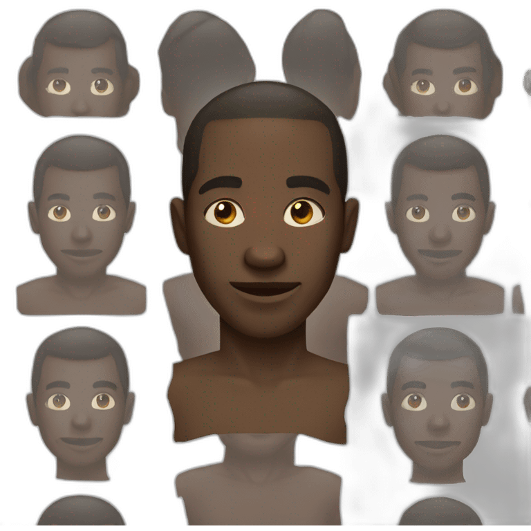 african man emoji