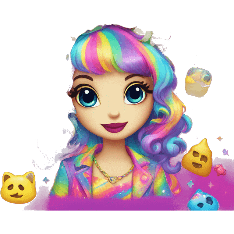 Lisa Frank Stickers emoji