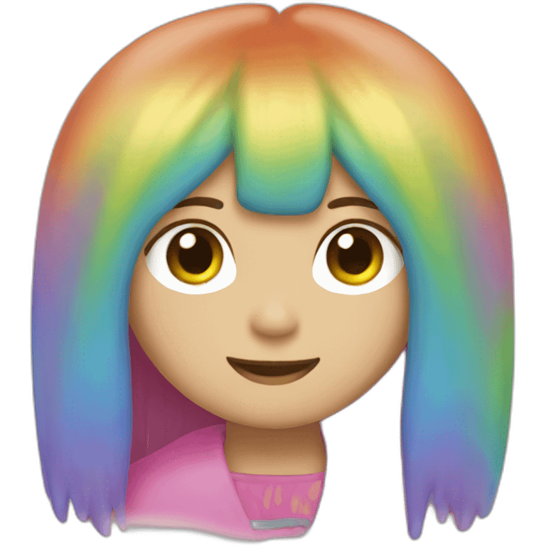 Arc en ciel emoji