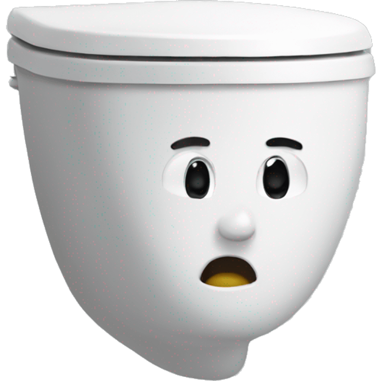 Head out of toilet emoji