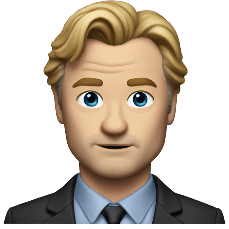 Professional ID photo of Christopher Nolan emoji