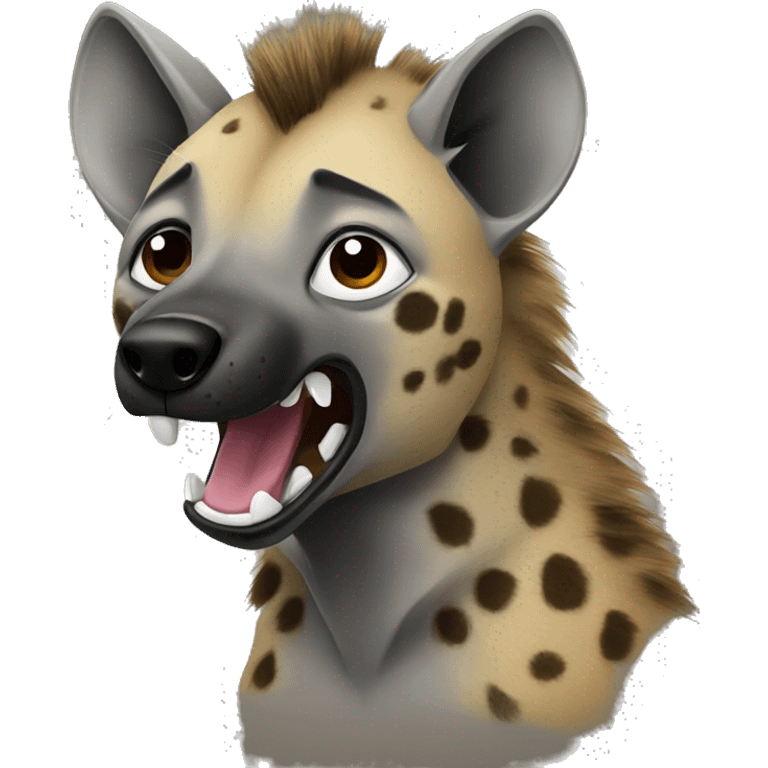 Hyena emoji