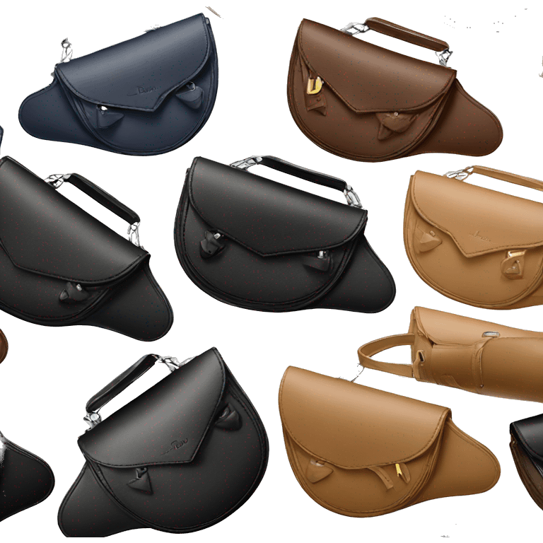 Dior saddle bag emoji