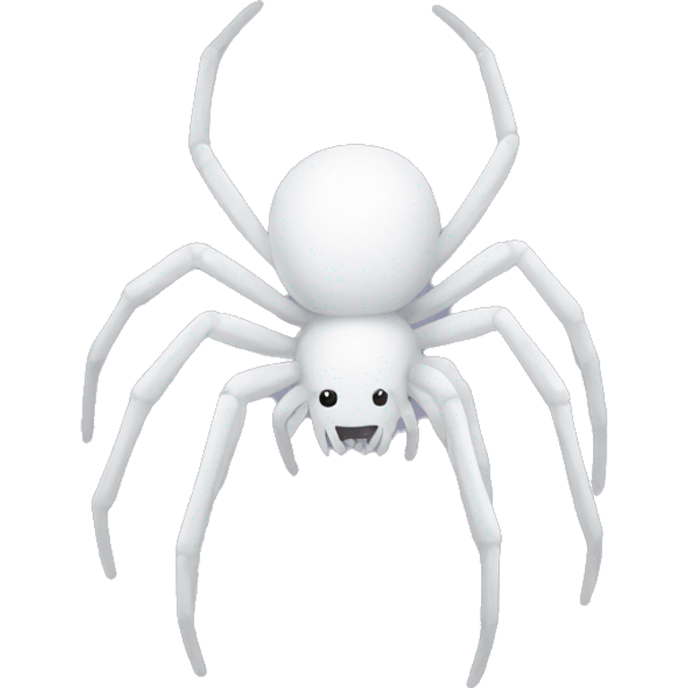 White spider emoji