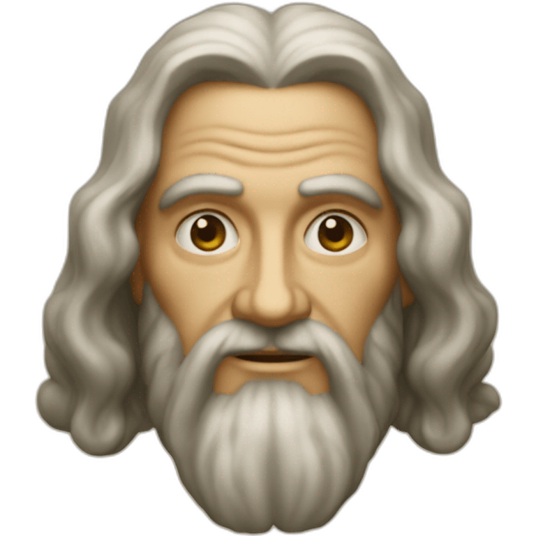 Leonardo da vinci emoji