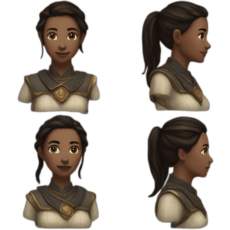 Baldurs Gate 3 Woman emoji