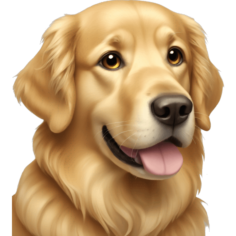 Golden retriever emoji