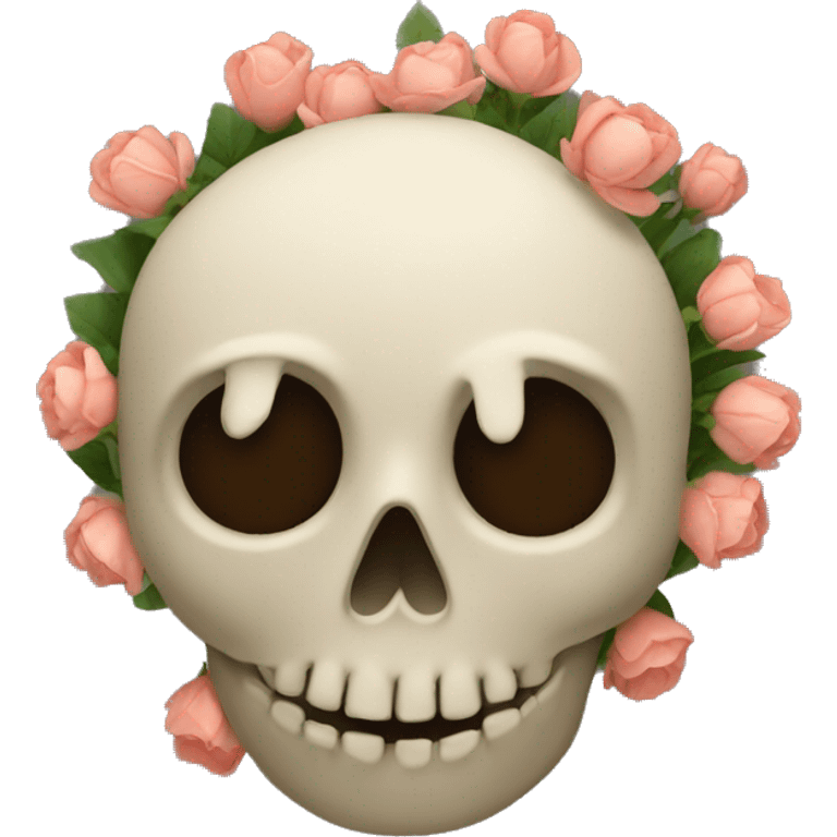 A boquete of dead flowers emoji