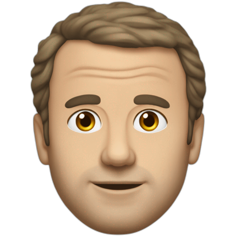 Macron bourré emoji