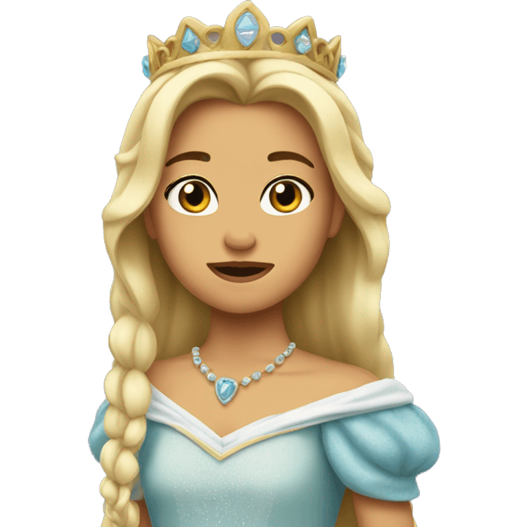 Princess llorando emoji