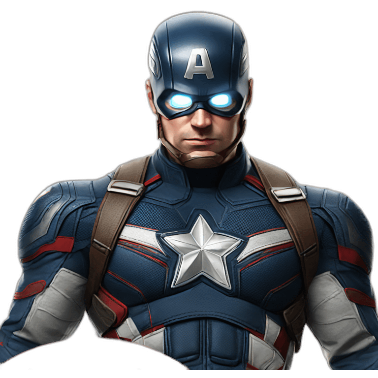 Captain america marvel realistic emoji