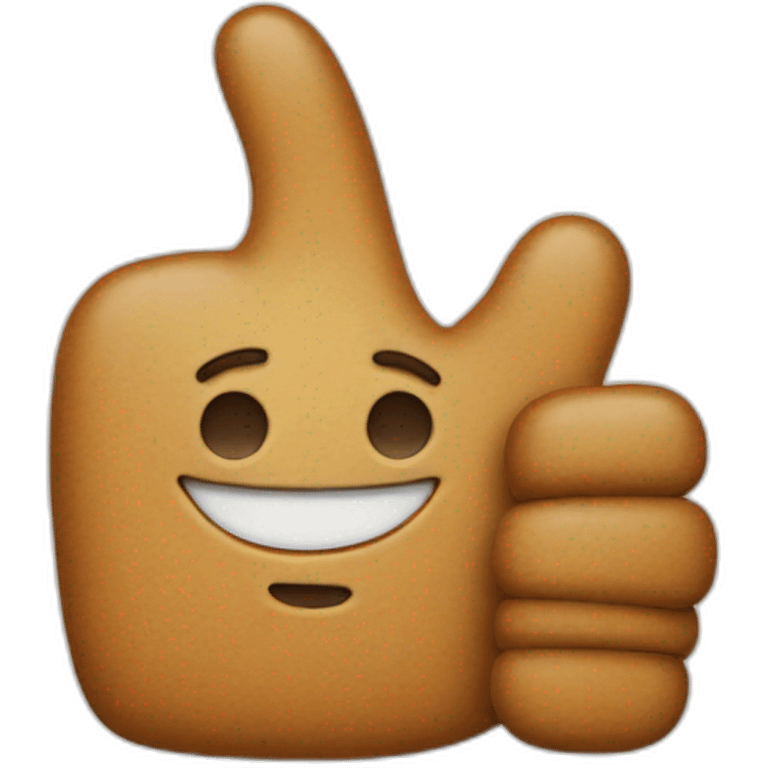 mitten thumbs up emoji