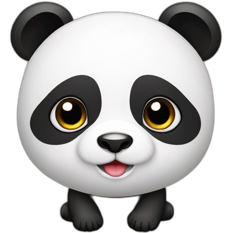 Panda cute emoji