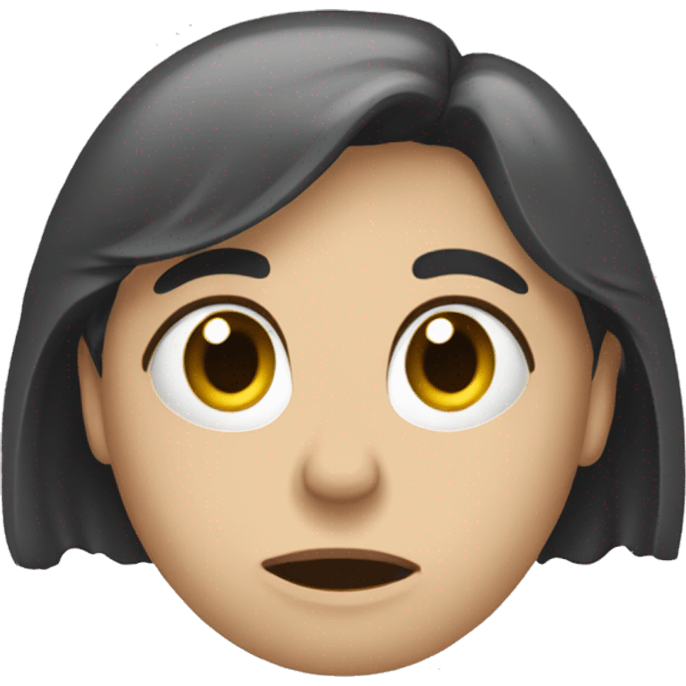 Une feme qui pleure  emoji