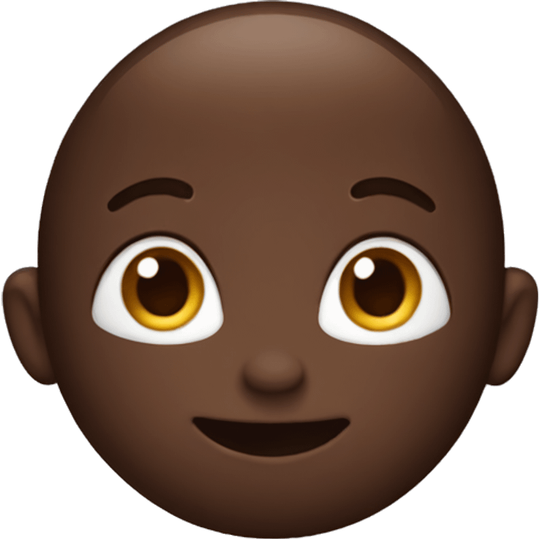 Bubblyyy choclate emoji