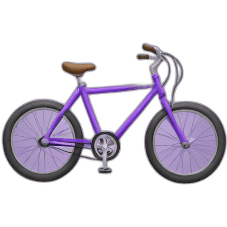 purple bike emoji emoji