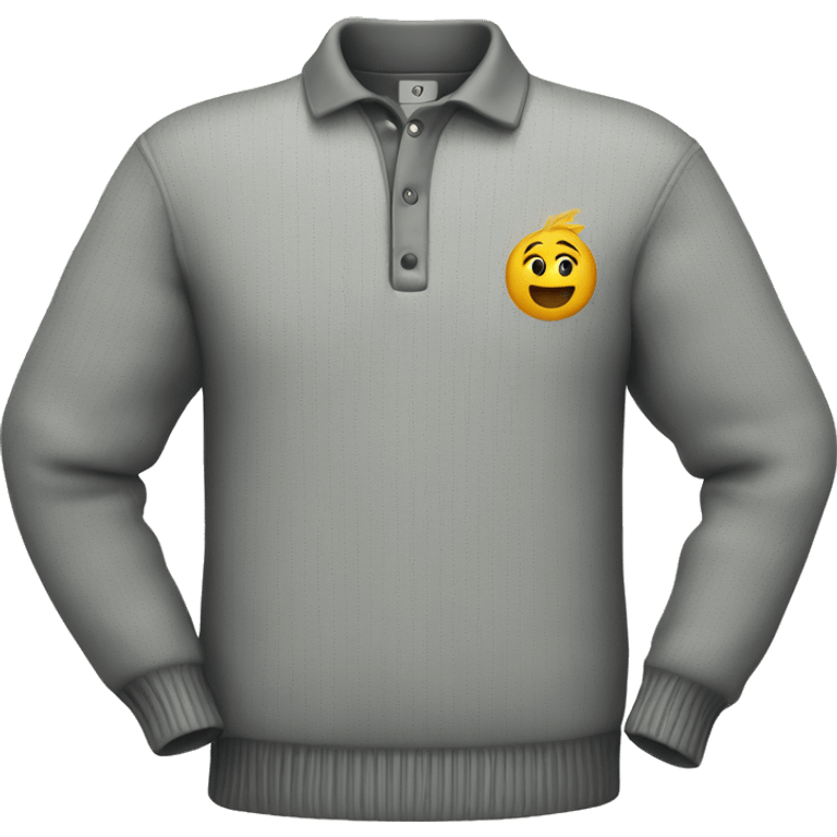 Polo sweater emoji