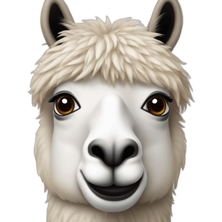 lama face emoji