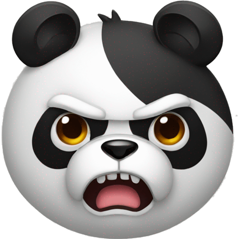 angry panda emoji