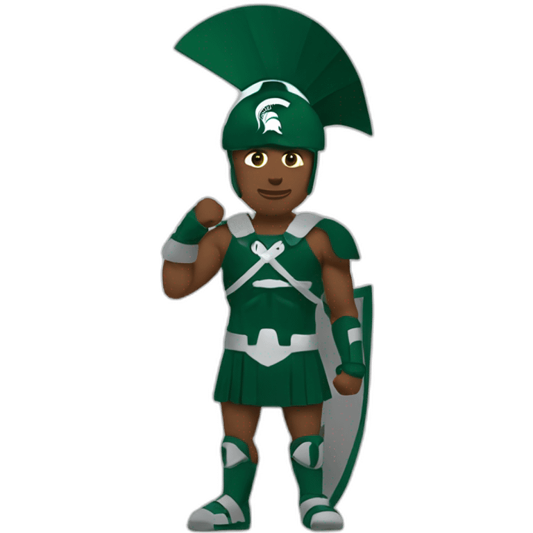 michigan state university spartan emoji