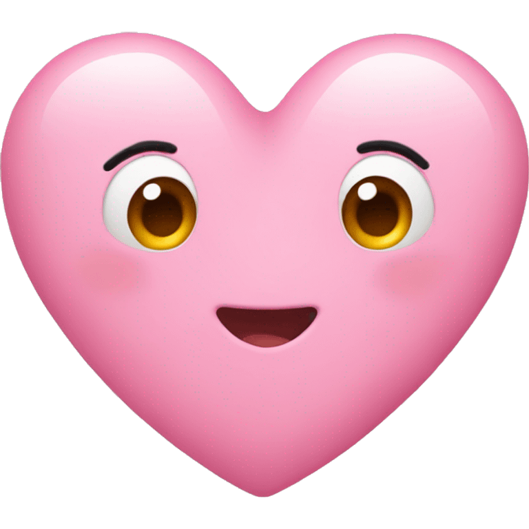 pink pastel heart  emoji