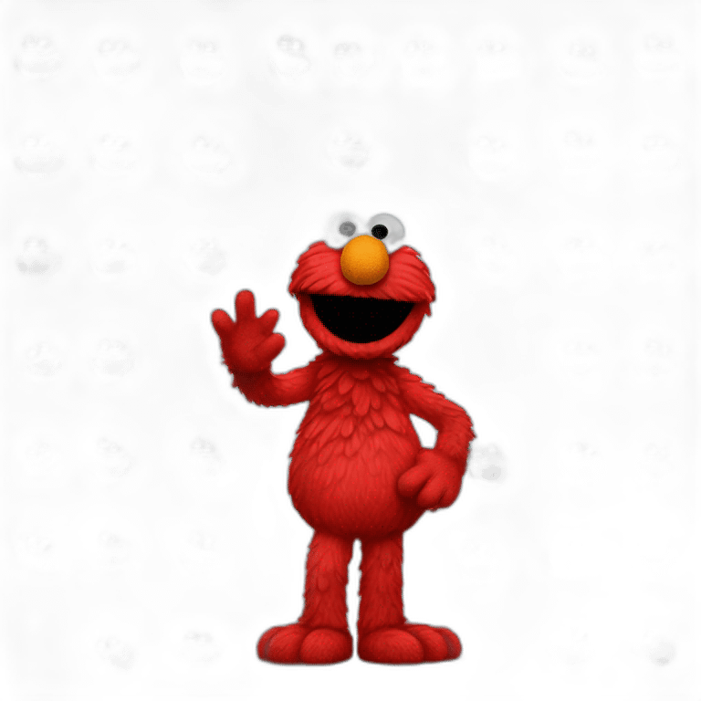 elmo salute emoji