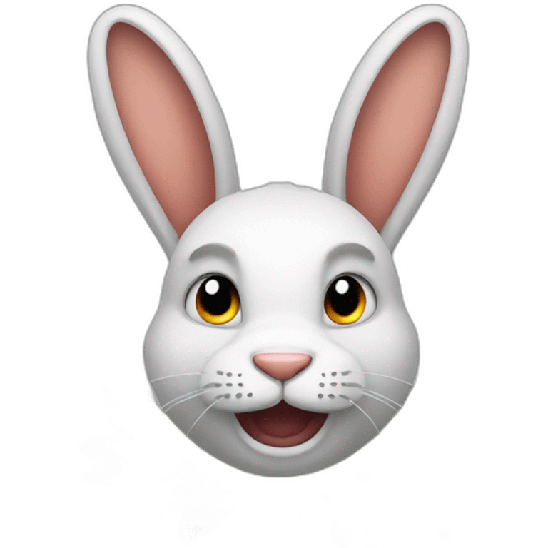 Bad rabbit emoji